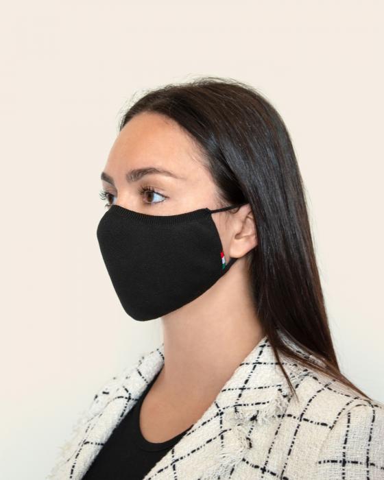 Unima - UNIMA Fresh Mask - Ansiktsmask/ Munskydd i textil Bl/ Svart