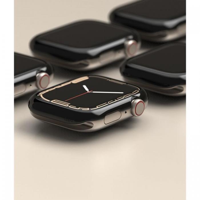 UTGATT1 - Ringke Bezel Styling Skal Apple Watch 7/8 (45mm) - Svart