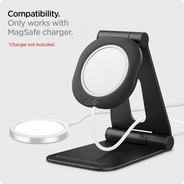 UTGATT5 - Spigen - Magfit S Apple Magsafe Charger Stand - Svart