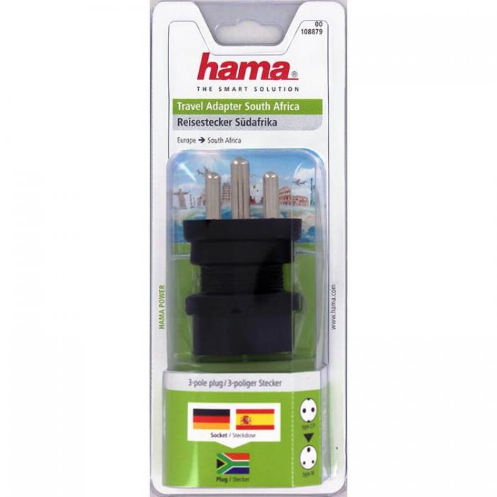 Hama - HAMA Reseadapter EU-Sydafrika