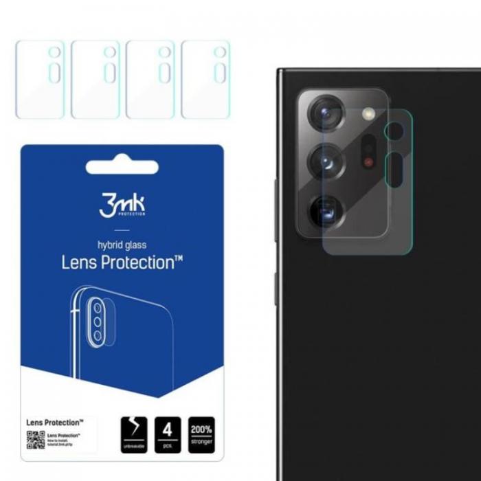 3MK - 3MK Galaxy Note 20 Ultra Kameralinsskydd i Hrdat Glas - Clear