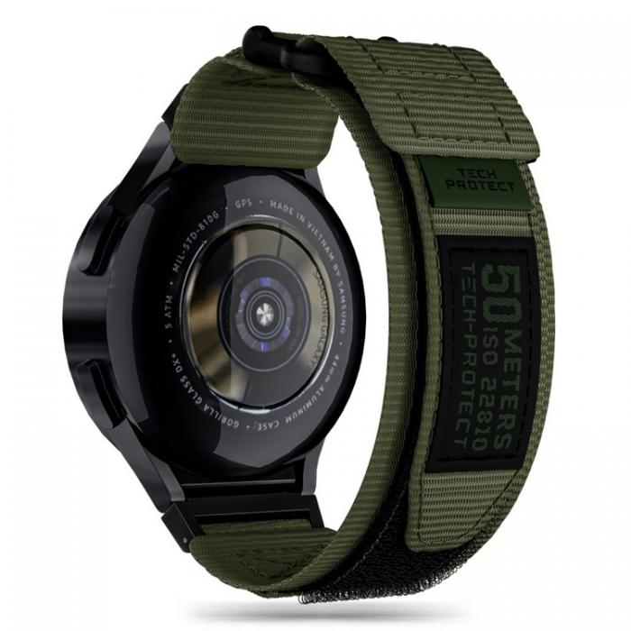 Tech-Protect - Tech-Protect Galaxy Watch 4/5/5 Pro/6 Armband Scout Pro - Grn
