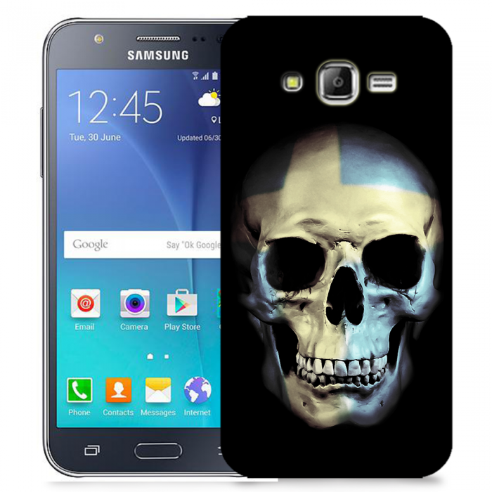 UTGATT5 - Skal till Samsung Galaxy J5 (2015) - Swedish Skull