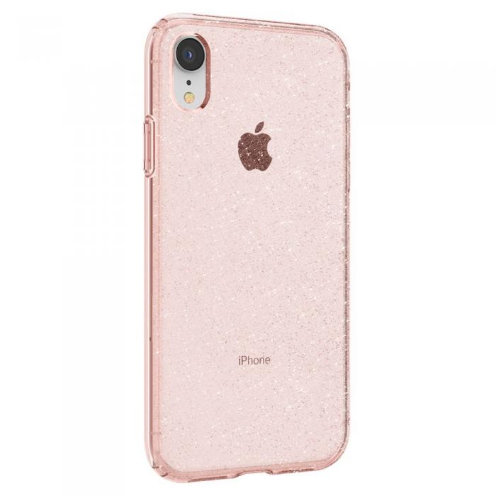 UTGATT5 - Spigen Flytande Crystal iPhone Xr Glitter Rose