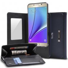 Rearth - Ringke Wallet Plånboksfodral till Samsung Galaxy S6 Edge Plus - Blå