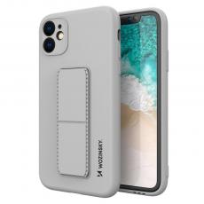 Wozinsky - Wozinsky Kickstand Silicone Skal iPhone 11 Pro - Grå