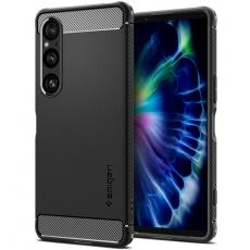 Spigen - Spigen Sony Xperia 1 IV Mobilskal Rugged Armor - Svart