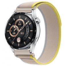A-One Brand - Galaxy Watch Armband Hoco Nylon (20MM) - Beige