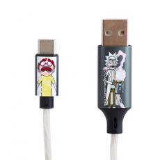 RICK&MORTY - Rick&Morty USB-A till USB-C Kablar (1.2m) Shock
