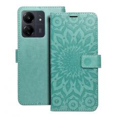 OEM - Xiaomi Redmi 13C/Poco C65 Plånboksfodral Mezzo Mandala - Grön