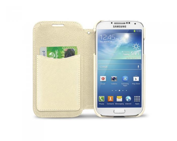 UTGATT4 - Zenus Prestige Minimal Diary vska till Samsung Galaxy S4 i9500 - Beige