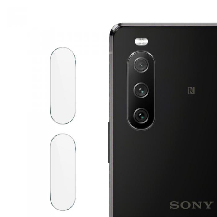 A-One Brand - [2-PACK] Kameralinsskydd i Hrdat Glas Sony Xperia 10 III Skrmskydd