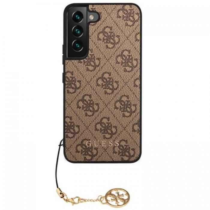 Guess - Guess Galaxy S23 Plus Skal 4G Charms Collection - Brun