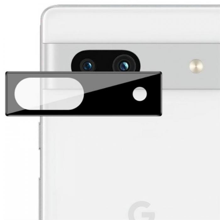 Imak - IMAK Google Pixel 7A Kameralinsskydd i Hrdat glas - Svart
