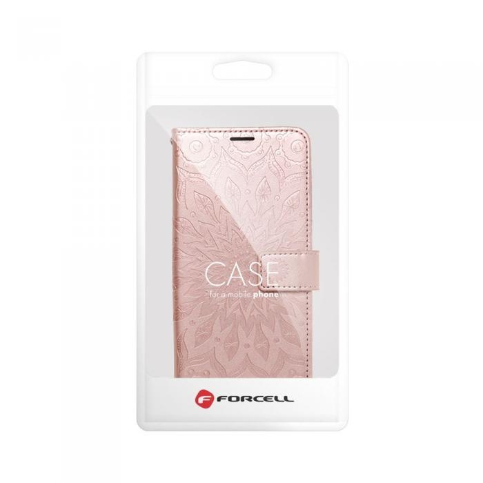 Forcell - Redmi 9C/9C NFC Plnboksfodral Forcell Mezzo - Ros- Guld