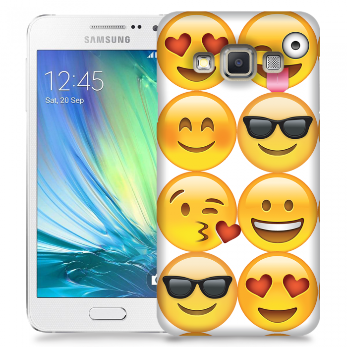 UTGATT5 - Skal till Samsung Galaxy A5 (2015) - Emoji - Smileys