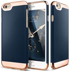 Caseology - Caseology Savoy Skal till Apple iPhone 6(S) Plus (Blå - Rose Gold)