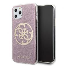 Guess - Guess Skal iPhone 11 Pro Max Circle Glitter - Rosa