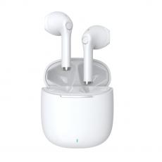 OEM - Devia Bluetooth-öronsnäckor TWS Joy A13 Vit