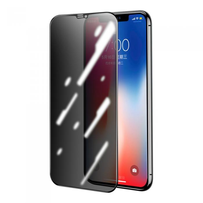 A-One Brand - [1-PACK] Privacy Hrdat Glas Skrmskydd iPhone XS Max / 11 Pro Max