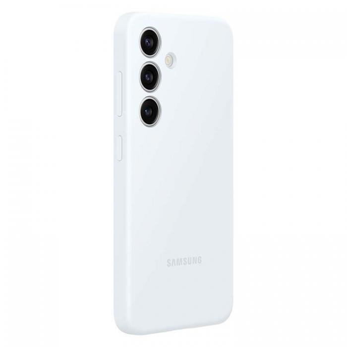 Samsung - Samsung Galaxy S24 Plus Mobilskal Silikon - Vit