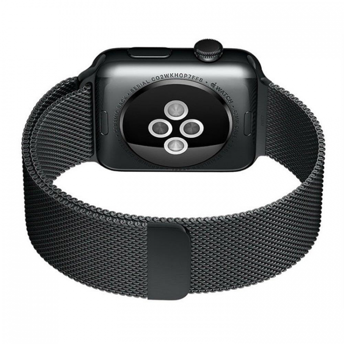 A-One Brand - Apple Watch 2/3/4/5/6/SE (42mm/44mm) Armband Magnetic Strap - Rd