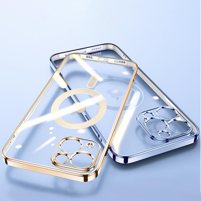 A-One Brand - Electroplating Magsafe Skal iPhone 13 Mini - Svart