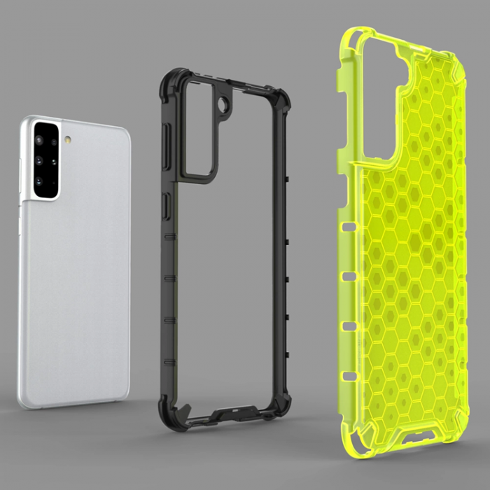 A-One Brand - Galaxy S22 Plus Mobilskal Honeycomb Armor - Transparent