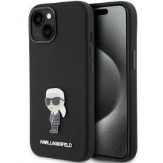 KARL LAGERFELD - KARL LAGERFELD iPhone 15/14 Plus Mobilskal Ikonik Metal Pin