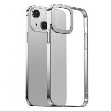 BASEUS - Baseus Glitter Electroplating Skal iPhone 13 - Silver