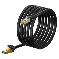 BASEUS - Baseus Cat7 Nätverk Kabel RJ45 10 Gbps 3m - Svart