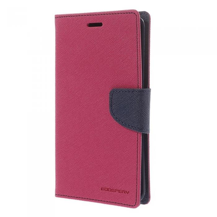 UTGATT5 - Mercury Fancy Diary Plnboksfodral till Samsung Galaxy Note Edge - Magenta