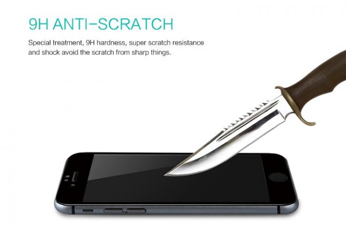 UTGATT5 - Nillkin Tempered Glass CP+ till Apple iPhone 6/6S - Svart