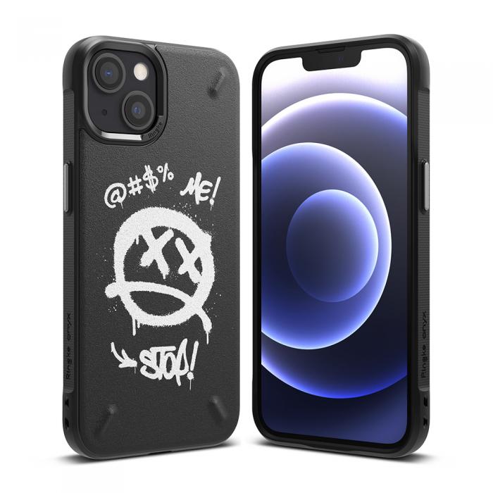 Ringke - Ringke Onyx Graffiti Skal iPhone 13 Mini - Svart