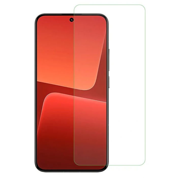 Taltech - Xiaomi 13 5G Hrdat Glas Skrmskydd Tligt