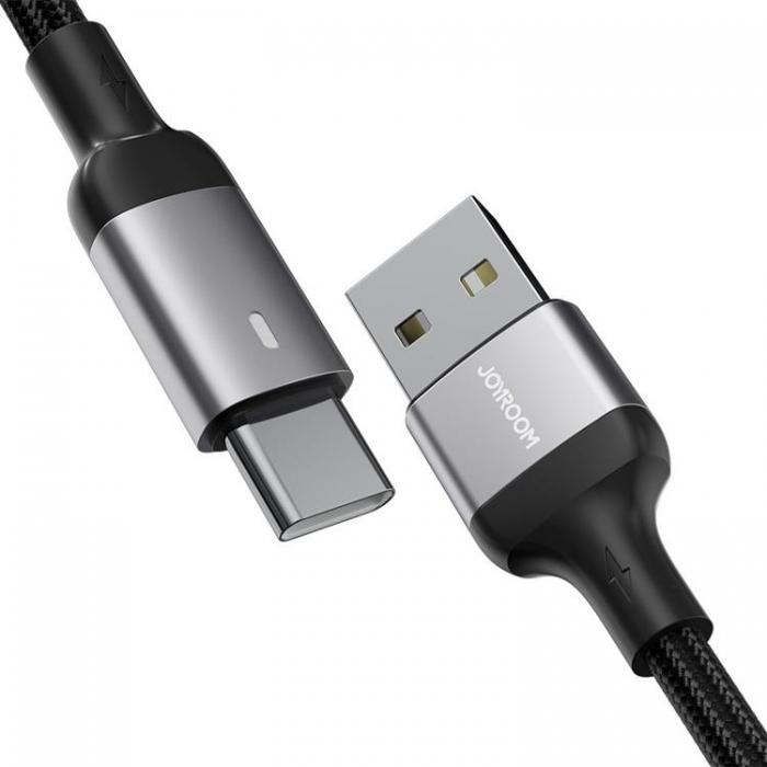 Joyroom - Joyroom A10 USB-A till USB-C 3A Kabel 3 m - Svart