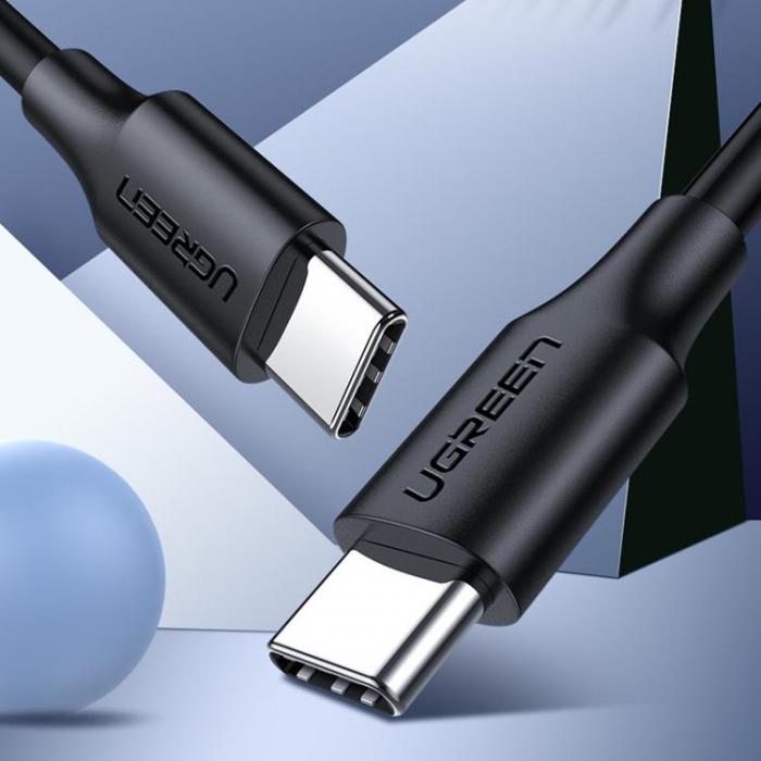 Ugreen - Ugreen USB-C till USB-C Kabel 0.5m - Svart