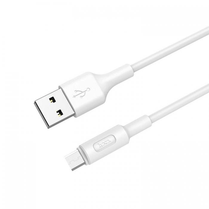 UTGATT1 - Hoco Soarer Micro USB Kabel 1m - Vit