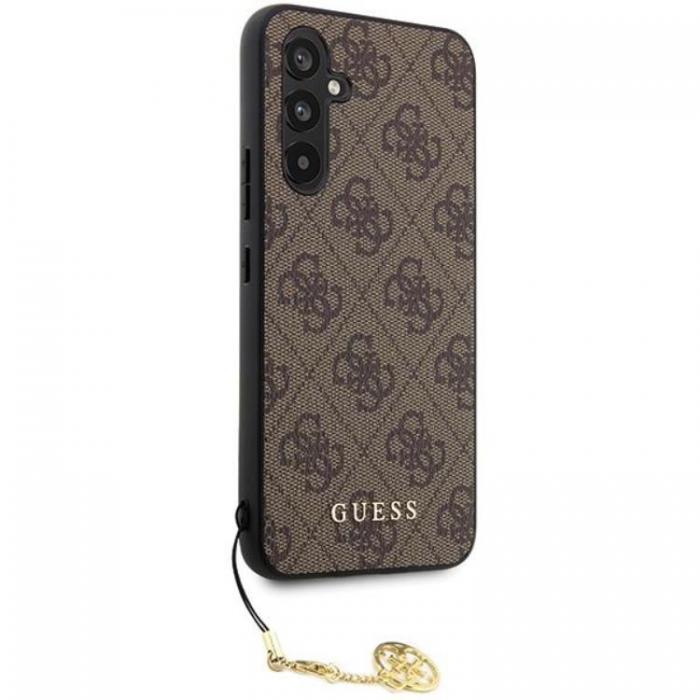 Guess - Guess Galaxy S23 FE Mobilskal 4G Charms Collection - Brun