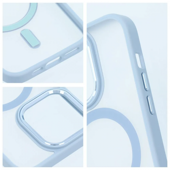A-One Brand - iPhone 15 Mobilskal Magsafe Matte - Bl