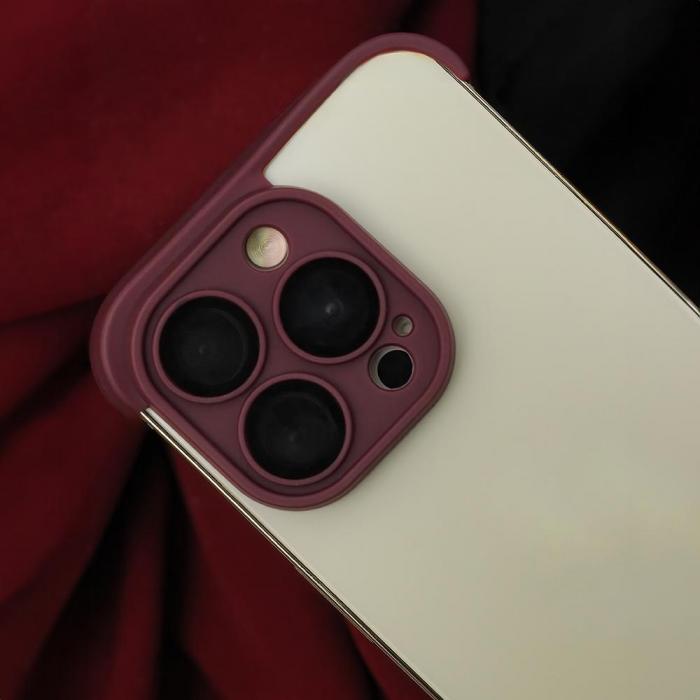 TelForceOne - TPU Mini Sttdmpare Kameraskerhet iPhone 12 Pro - Krsbr