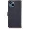 KHAZNEH - KHAZNEH iPhone 14 Plnboksfodral RFID kta Lder - Bl