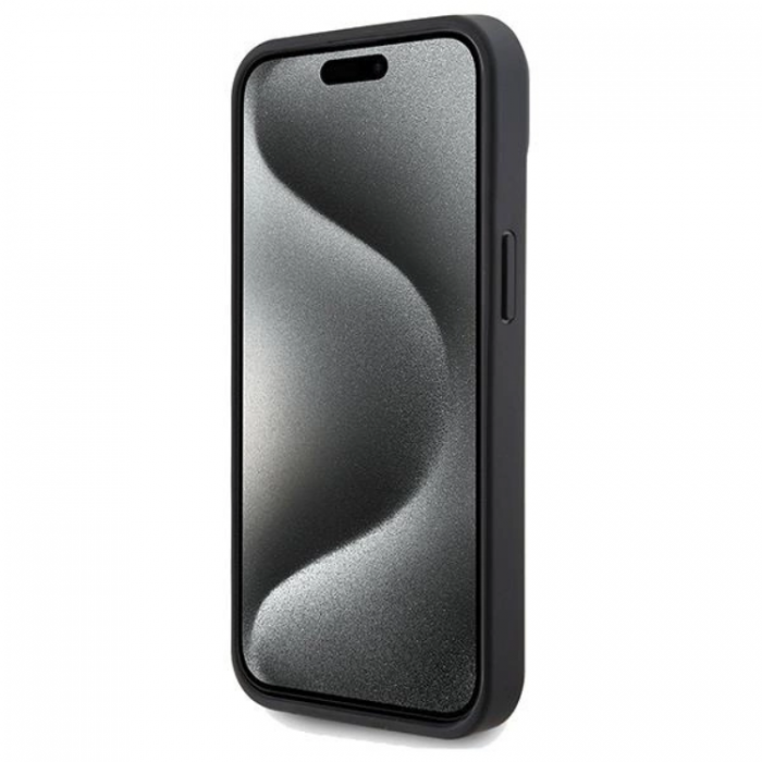 KARL LAGERFELD - Ferrari iPhone 15/14/13 Mobilskal Perforated Waves Metal Logo