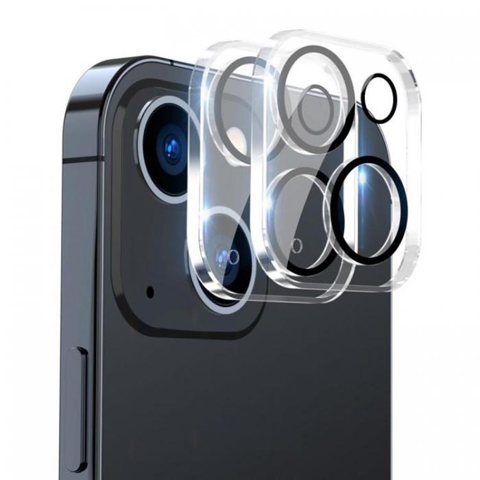 UTGATT1 - [6in1] Boom iPhone 13 Skal - Linsskydd - Hrdat Glas - MagSafe Ring