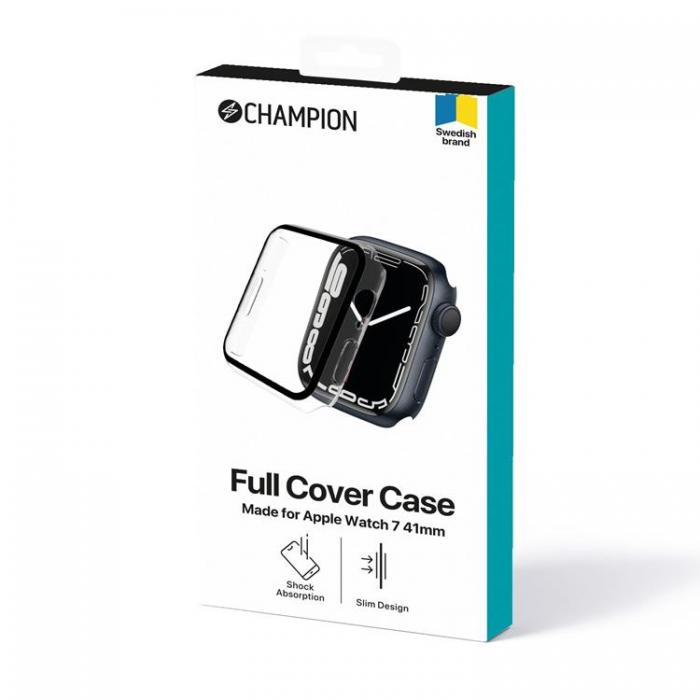 Champion - CHAMPION Full Cover Skal Apple Watch 7 41mm - Transparent