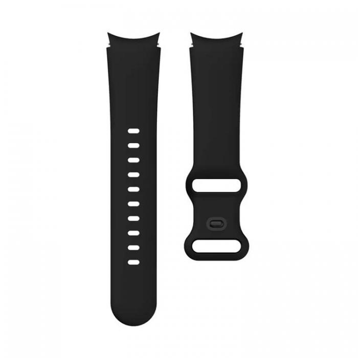 Taltech - Galaxy Watch 5/5 Pro (40/44/45mm) Armband Silikon - Svart