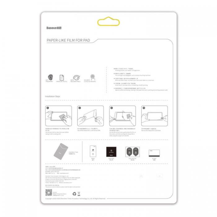 UTGATT1 - Baseus 0.15mm Skrmskydd iPad Mini 2021 8.4 - Transparent