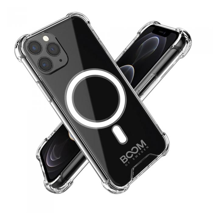 Boom of Sweden - BOOM - ShockProof Magsafe Skal iPhone 11 Pro - Clear