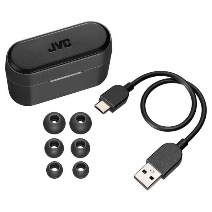 JVC - JVC Hrlur In-Ear True Wireless Stix - Svart