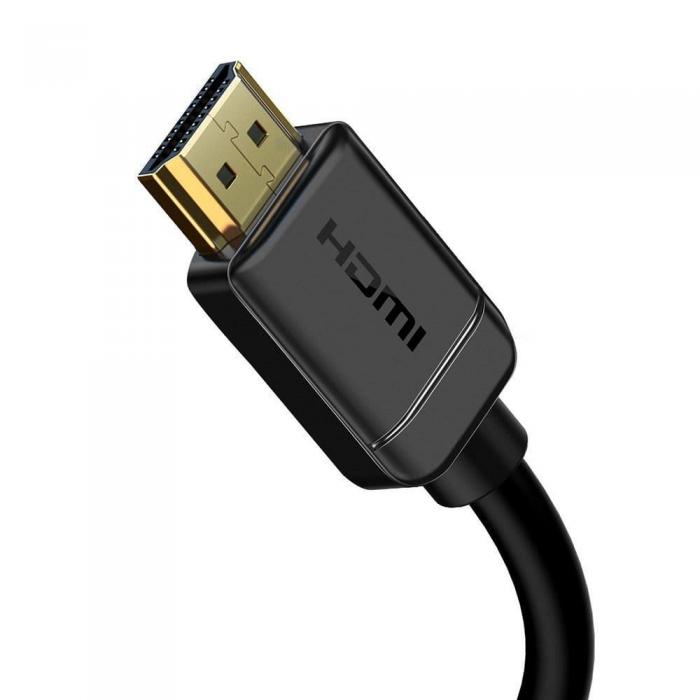 BASEUS - BASEUS kabel HDMI till HDMI 4K 60Hz 2.0 hgupplst 5m svart